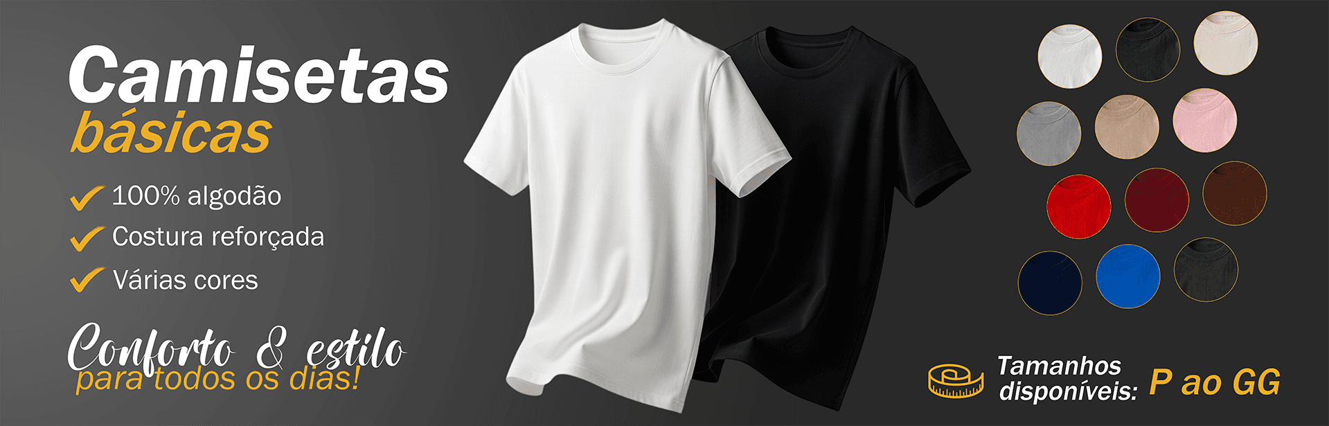 Kick Atacado — camisetas no atacado